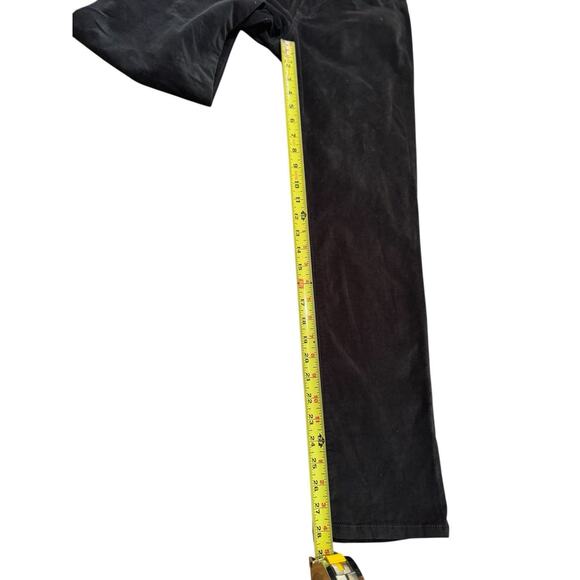 Calvin Klein Jeans 8 Gray Corduroy Straight Leg Mid Rise Retro Revival Classic - Picture 4 of 8